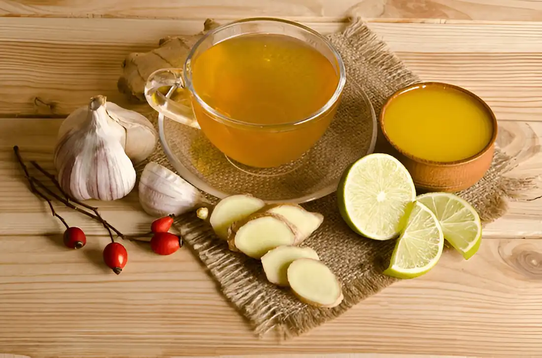 خواص نوشیدنی سیر، زنجبیل و لیمو برای سم‌زدایی، تقویت ایمنی و کاهش وزن طبیعی