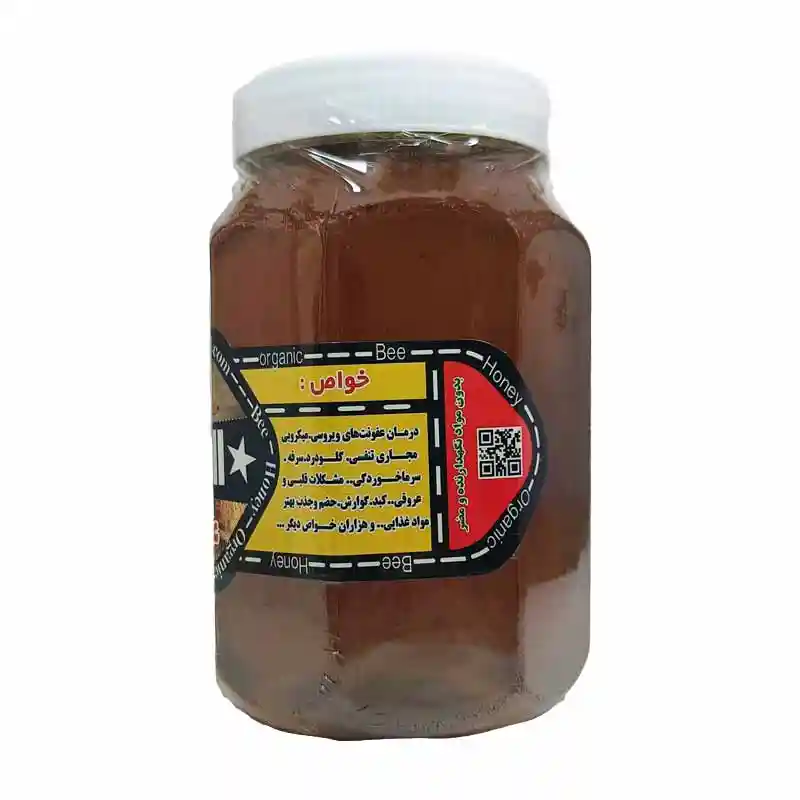 عسل چهل گیاه ارگانیک – یک کیلویی برند اکسیراژل