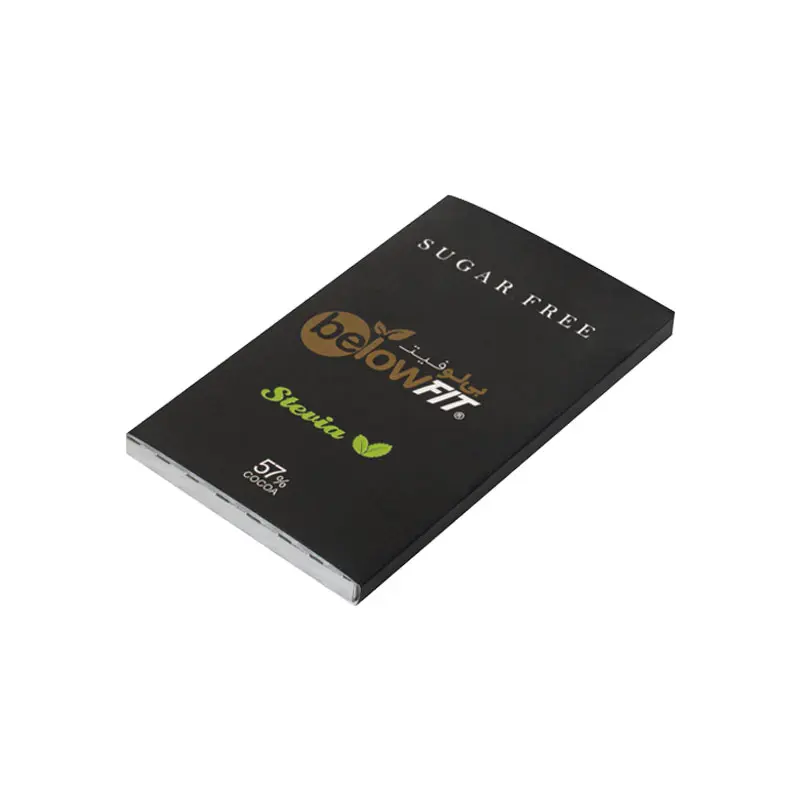 شکلات تلخ بدون شکر استویا ۵۷% – ۷۰ گرمی برند اکسیراژل