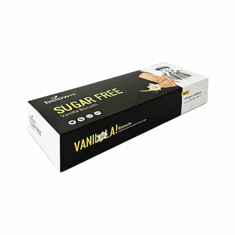 بیسکویت بدون قند وانیلی - 620 گرمی برند اکسیراژل