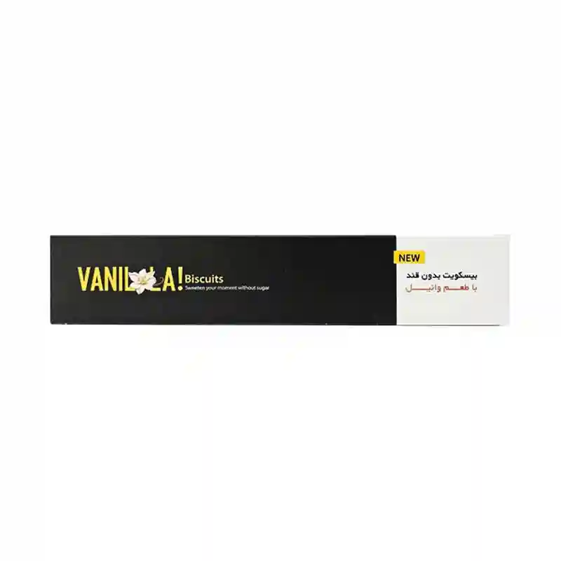 بیسکویت بدون قند وانیلی - 620 گرمی برند اکسیراژل