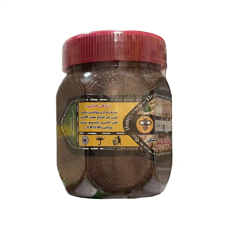 کره بادام زمینی شکلاتی - 400 گرم برند اکسیراژل