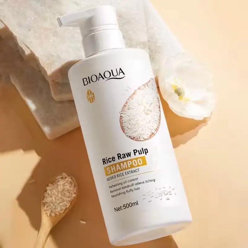 شامپو عصاره برنج - 500 میلی لیتر برند اکسیراژل