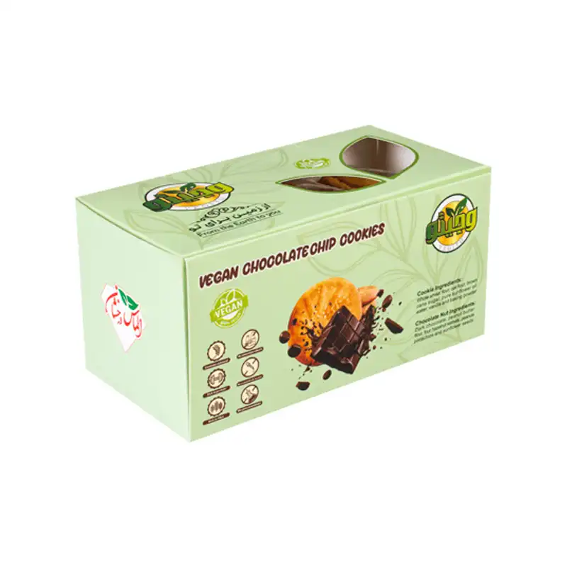 کلوچه سالم با مغز شکلاتی وگان وجیتو - 300 گرمی برند اکسیراژل