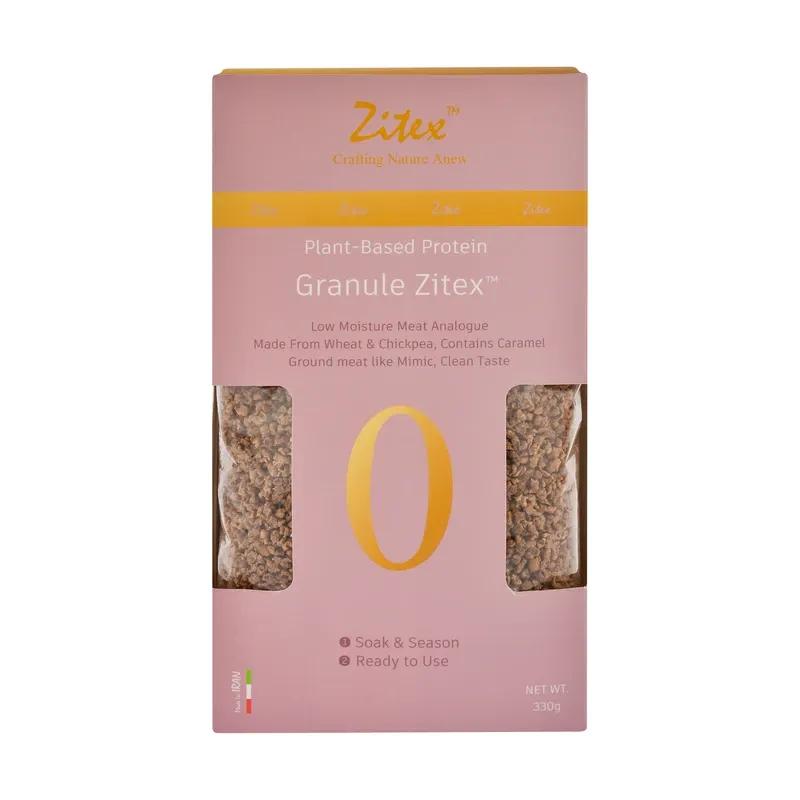 گوشت چرخ‌کرده گیاهی فرآورده گندم و نخود | 330 گرم برند اکسیراژل