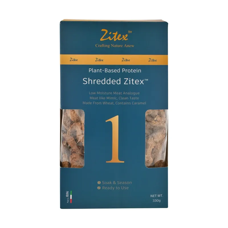 گوشت قرمز گیاهی بر پایه گندم | 330 گرم برند اکسیراژل