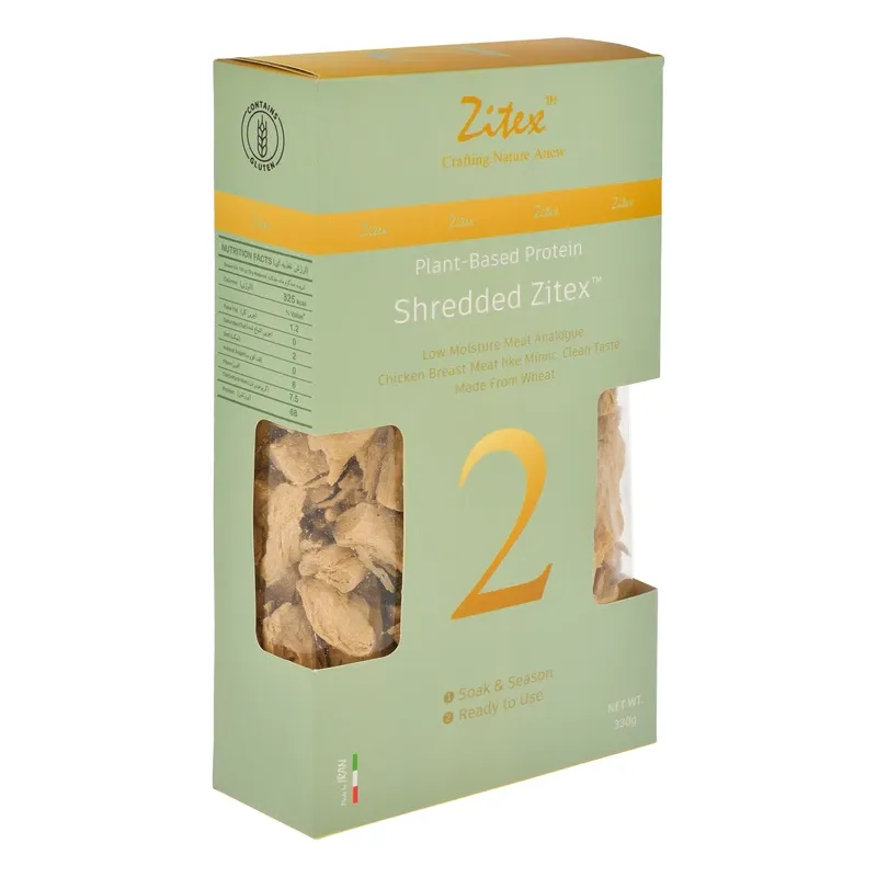 گوشت سفید گیاهی بر پایه گندم | 330 گرم برند اکسیراژل