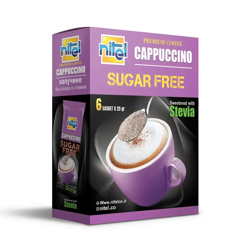 کاپوچینو رژیمی نیتل بسته 6 عددی برند اکسیراژل