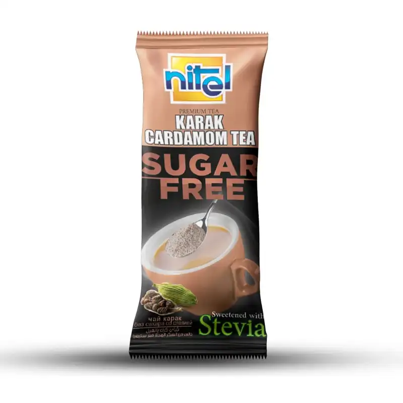 چای کرک با طعم هل رژیمی نی‌تل بسته ۶ عددی برند اکسیراژل