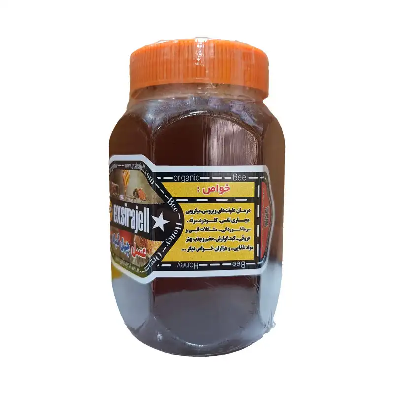 عسل چهل گیاه ارگانیک خاص | یک کیلویی برند اکسیراژل