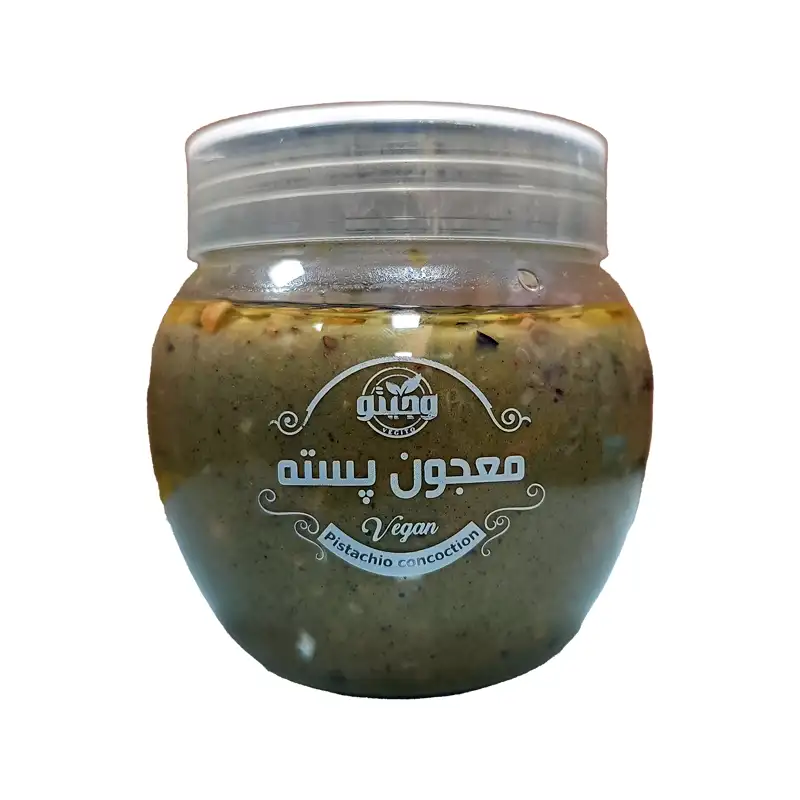 معجون پسته وگان بدون شکر وجیتو | 400 گرمی برند اکسیراژل