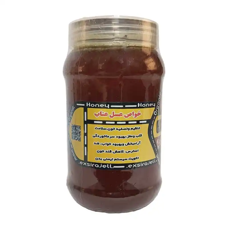 عسل عناب ارگانیک - 1 کیلویی برند اکسیراژل