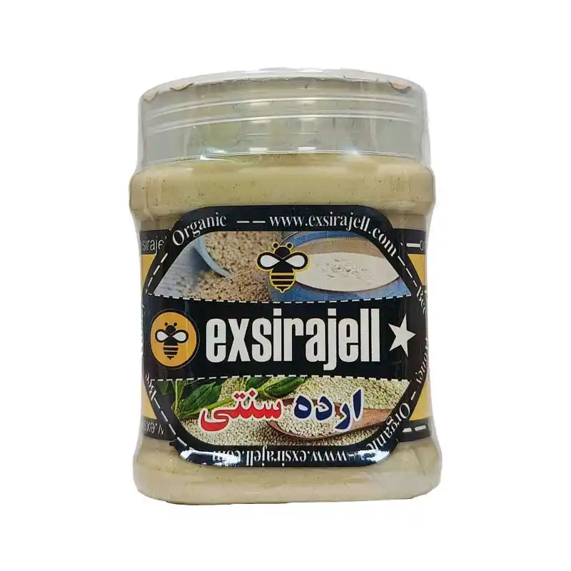 ارده سنتی سبوس دار- 400 گرمی برند اکسیراژل