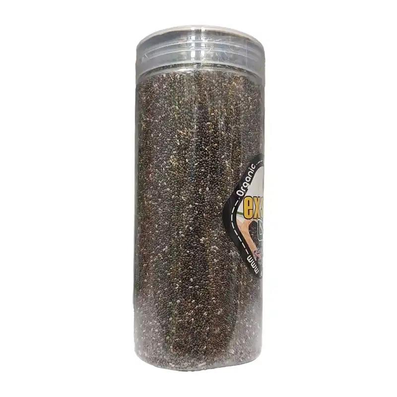 دانه چیا تمیز - 600 گرمی برند اکسیراژل