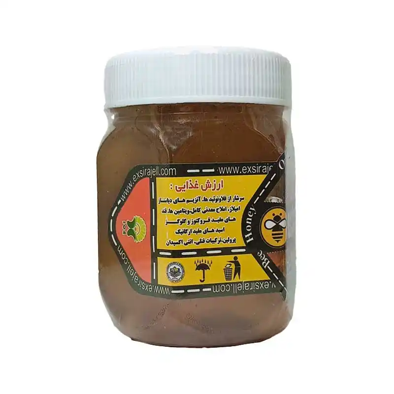عسل چهل گیاه طبیعی - نیم کیلویی برند اکسیراژل